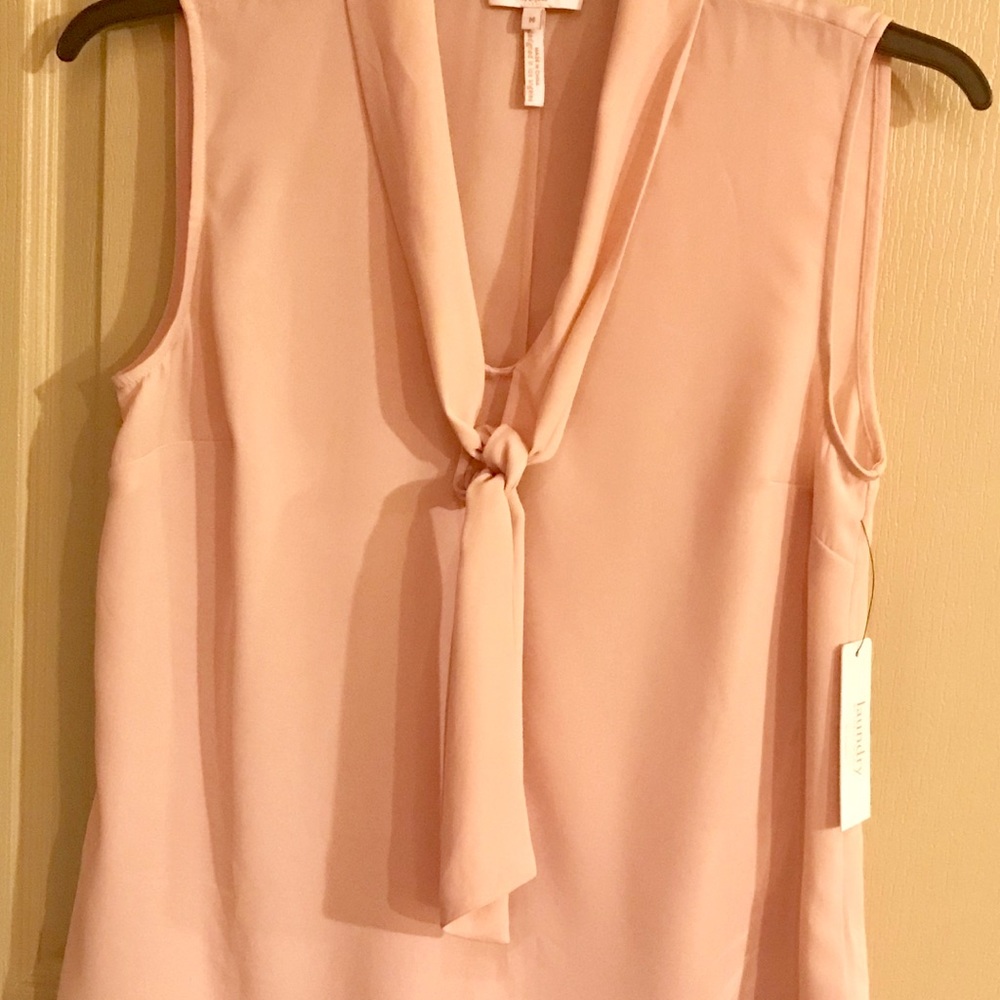 Pink Ladies Laundry By Shelli SEGAL blouse size M